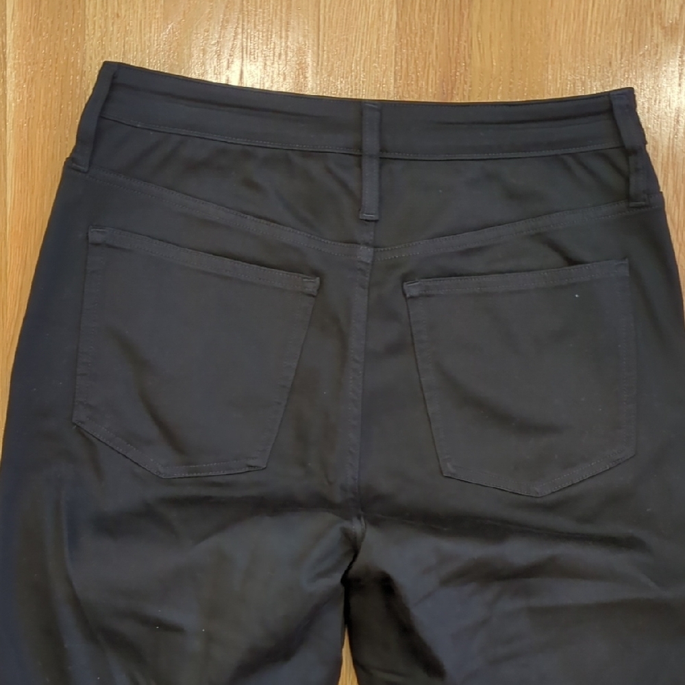 J. Crew Curvy Vintage Slim Straight Black Denim Jean Womens Sz 31 Tall - Picture 7 of 7